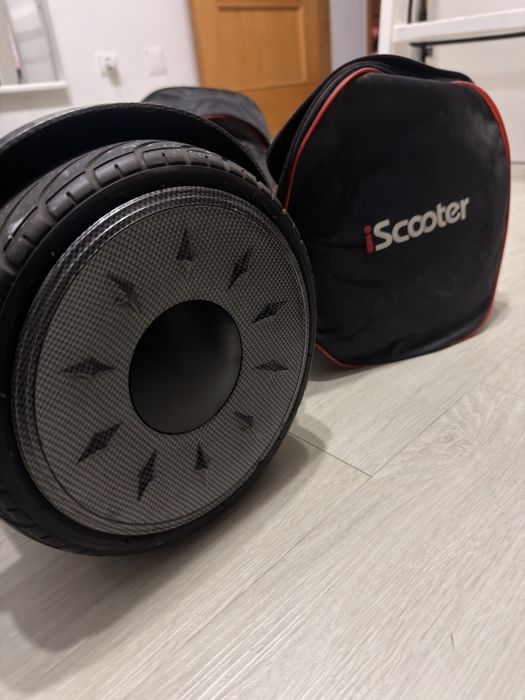 Overboard iScooter + mala e carregador — usado, bom estado