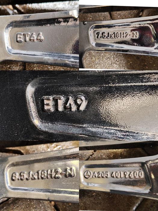 "18  5x112 Mercedes  CLA CLE A S całe koła zimowe
