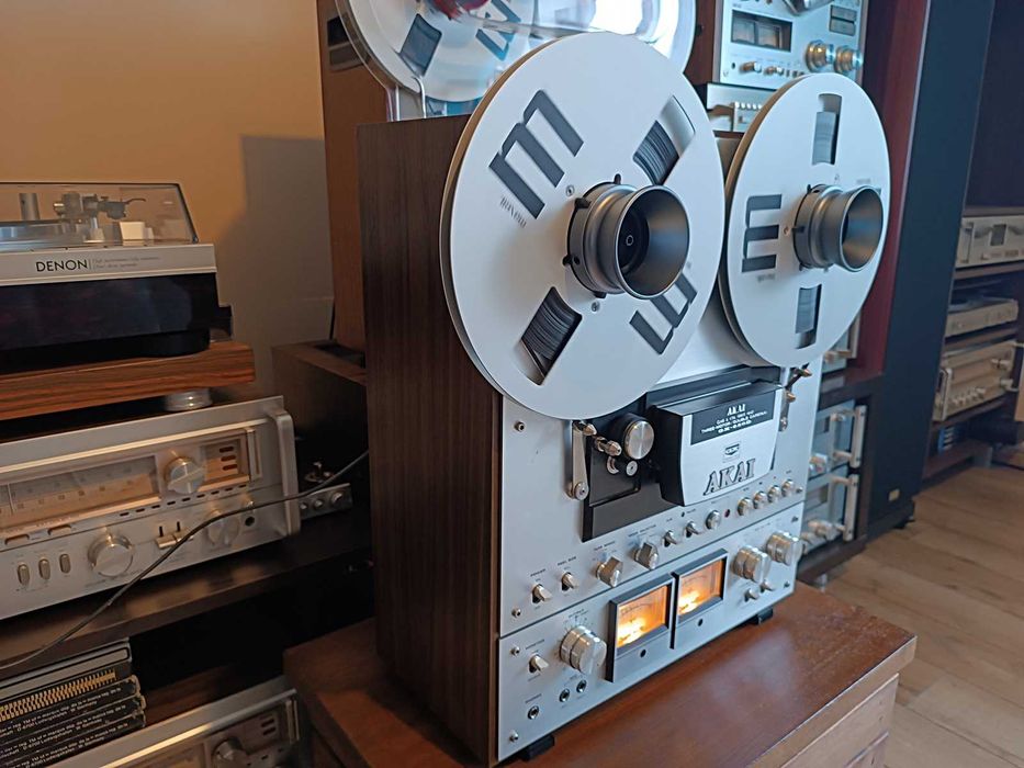 Profesjonalny Magnetofon Szpulowy Vintage - Akai GX 650d - Piękny Stan