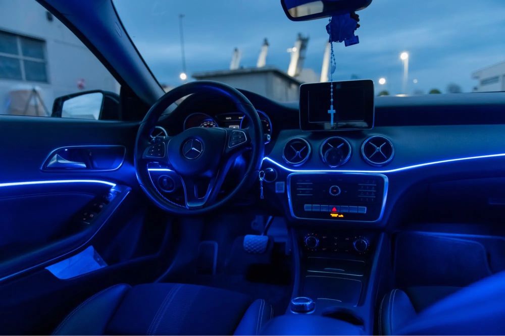 Контурная Ambient подсветка салона на все марки авто LED RGB Освещение