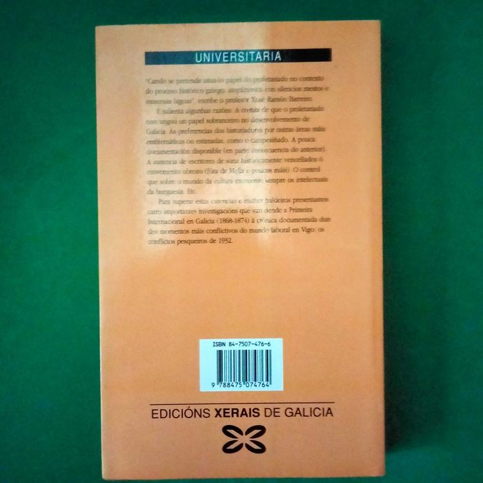 O Movemento Obreiro en Galicia - Catro Ensaios -  Barreiro Fernández