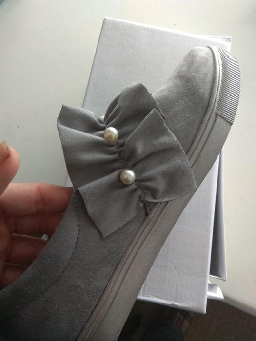 Sapatos de cor cinza para Mulher (Tam. 40)