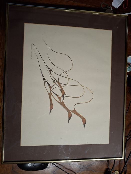 Pintura antiga benjamim che che 1975 chief