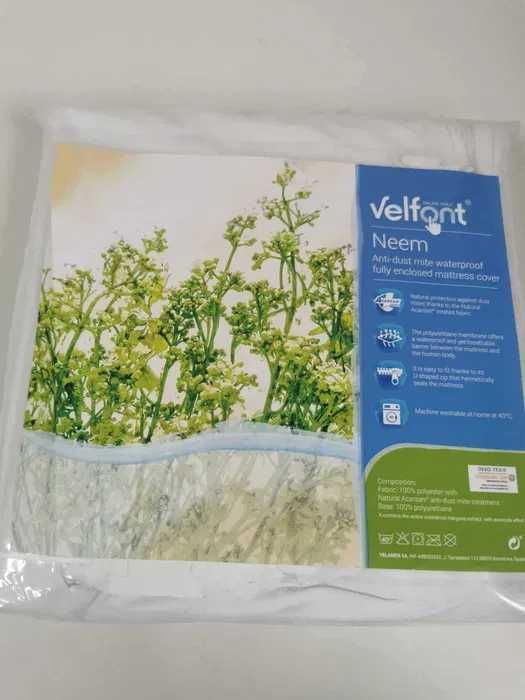 Pokrowiec na materac 60x120 Biały wodoodporny