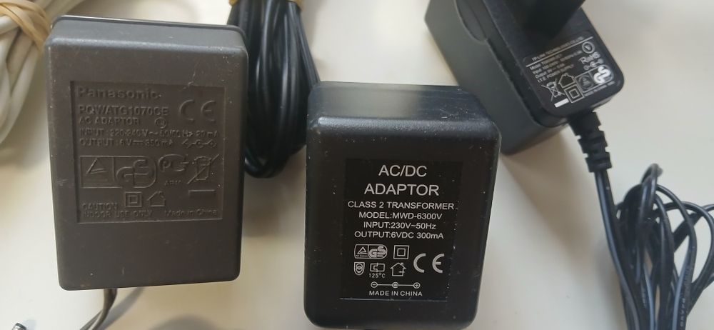 Блоки питания новые ,5v,6v,9v,12v.