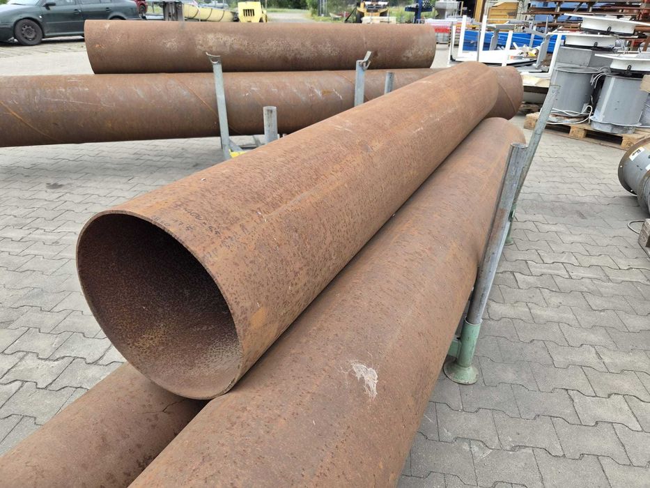 Rura stalowa fi 400 mm  przepust piec