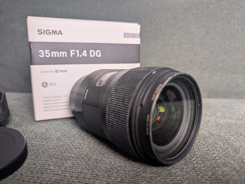 Sigma 35mm f/1.4 Art (Sony E) - Z Filtrem UV!