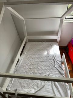 Cama Montessori Mon Lit Cabane  P/ 2Criancas + 2  Colchoes