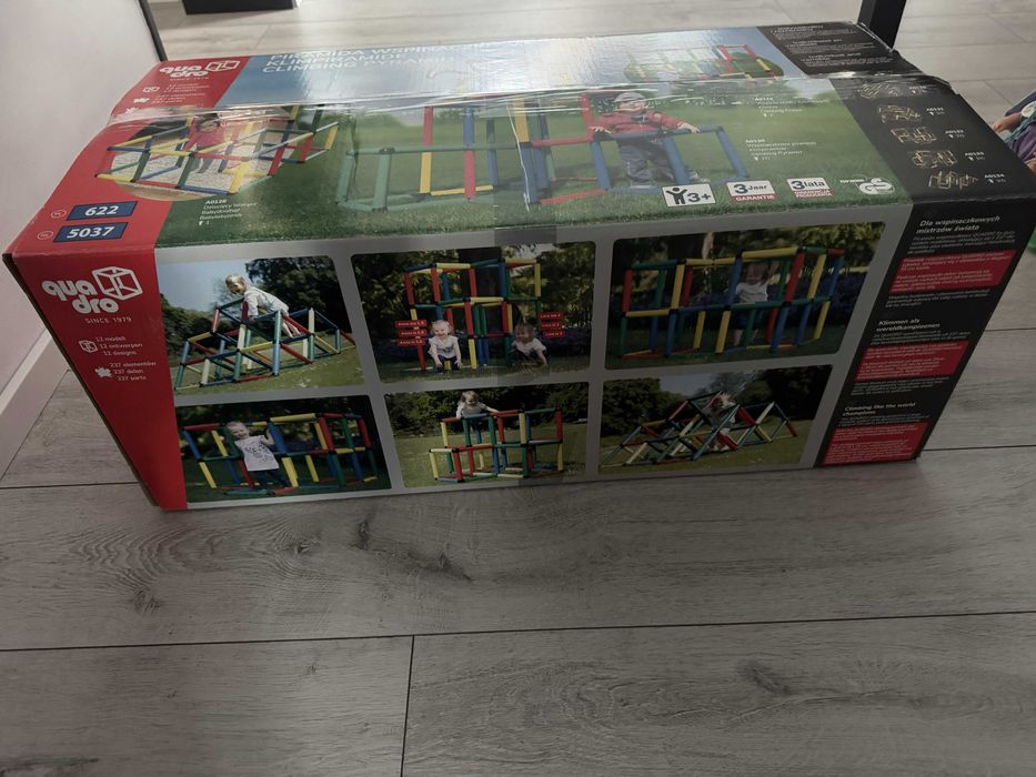 Piramida wspinaczkowa QUADRO 237 elementów