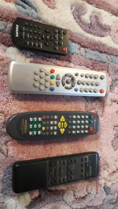 piloty  do tv rozne modele