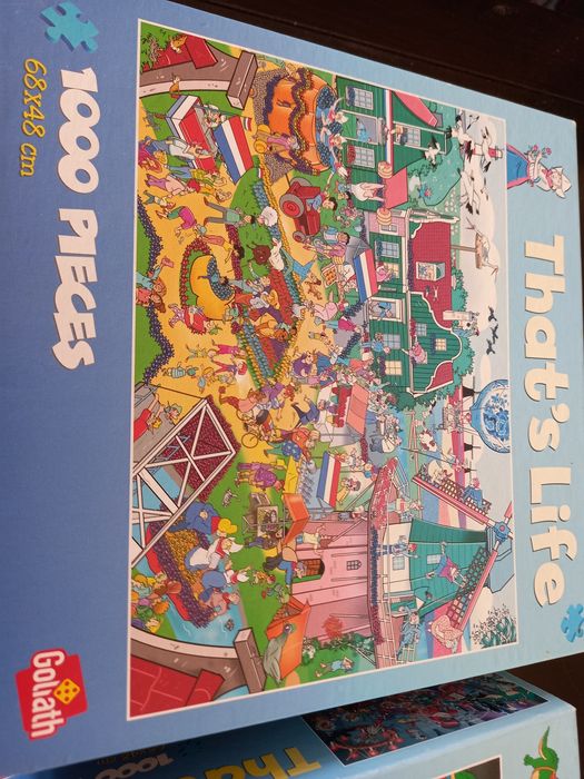 Puzzles de 1000 peças