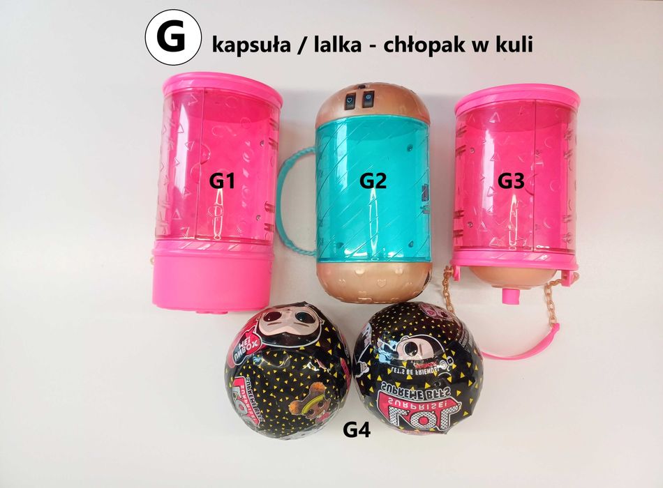PREZNT G. Kapsuła / lalka chłopak w kuli (lol)