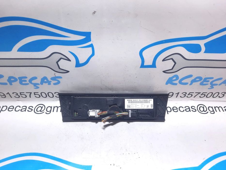 DISPLAY SOFAGEM COMANDO CHAUFFAGE AR CONDICIONADO AC CLIMATRONIC BMW