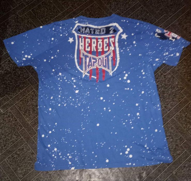 Футболка TapOut XL архивная уникальная Y2K SK8