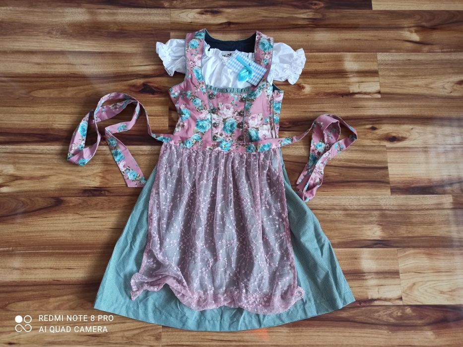 TRACHTT Sukienka bawaria rozm.34. NOWA!!!