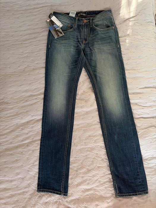 Nowe dżinsy męskie slim leg W33 L34