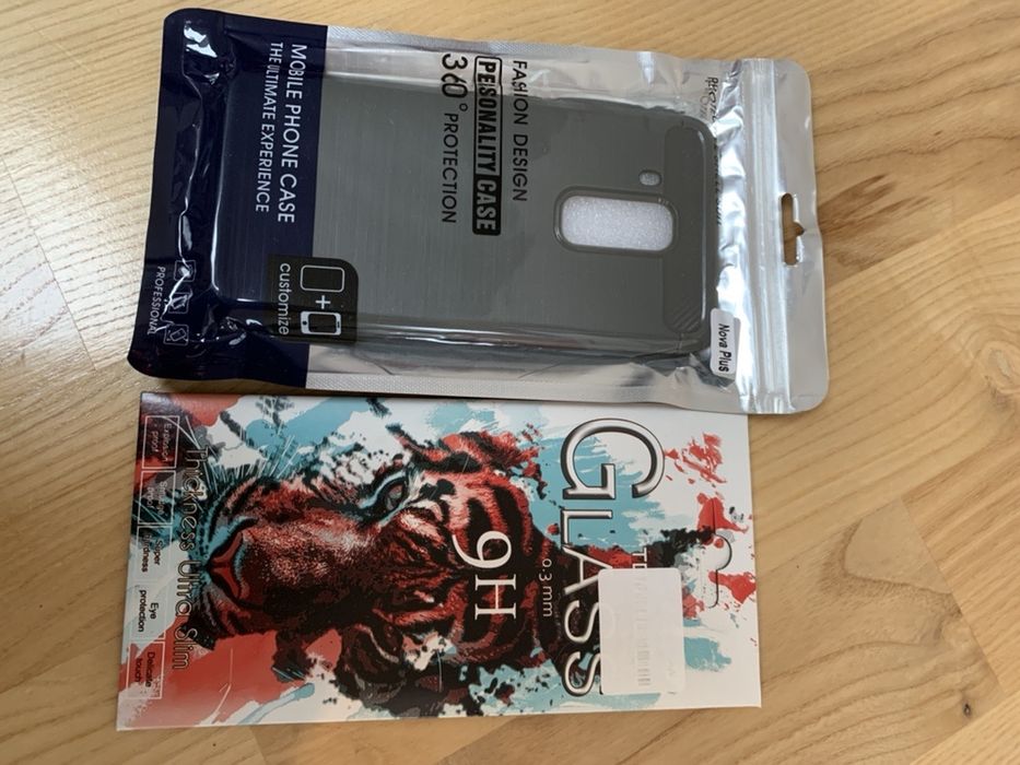Etui + szybka HUAWEI NOVA PLUS