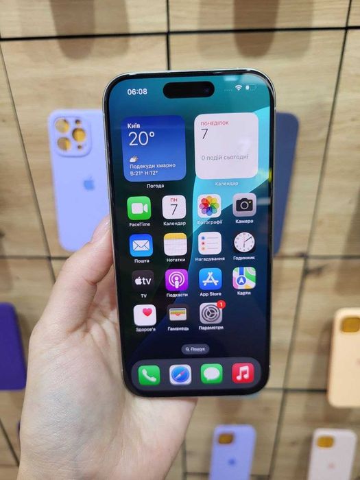 Магазин: Мr.Чохлів - IPhone 15 Pro 128gb/84%