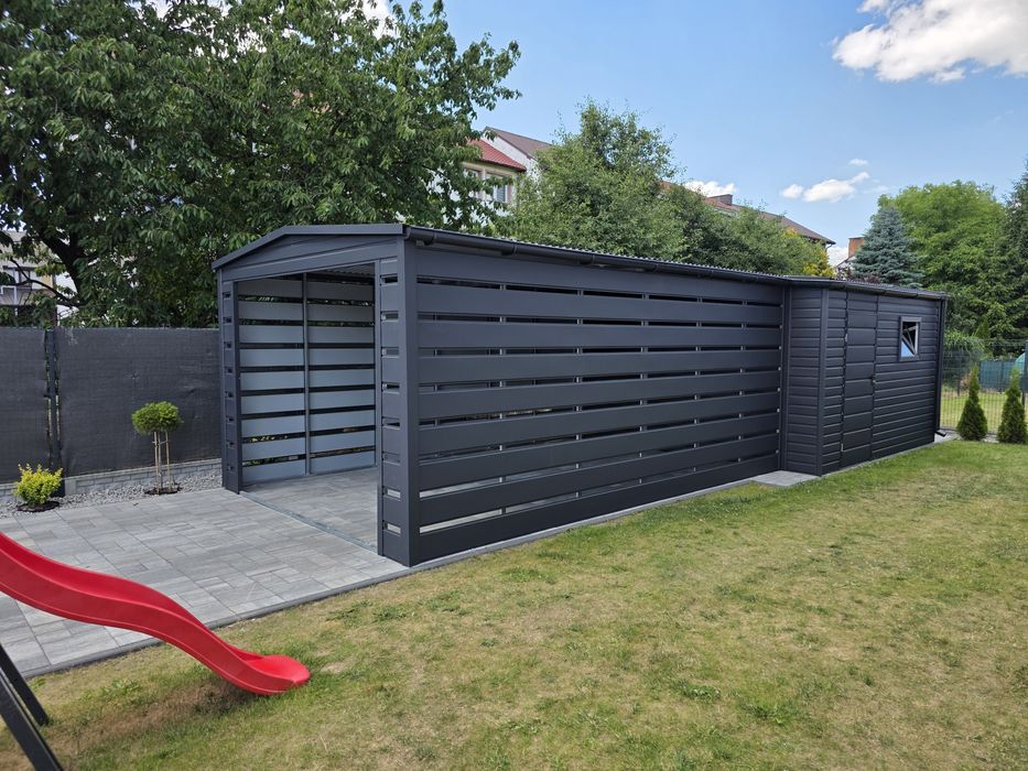 Garaż wiata Pomieszczenie gospodarcze Carport