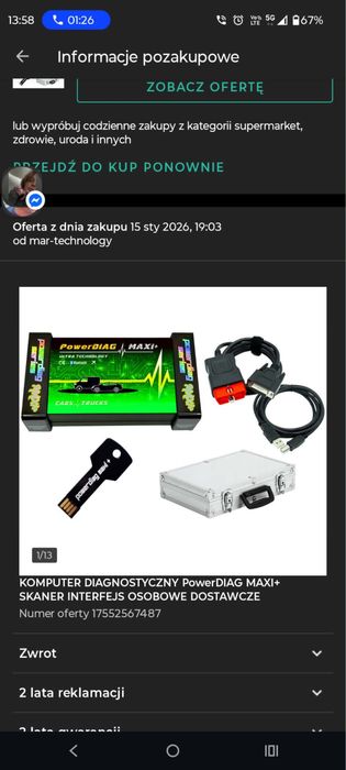 Sprzedam komputer  diagnostyczny