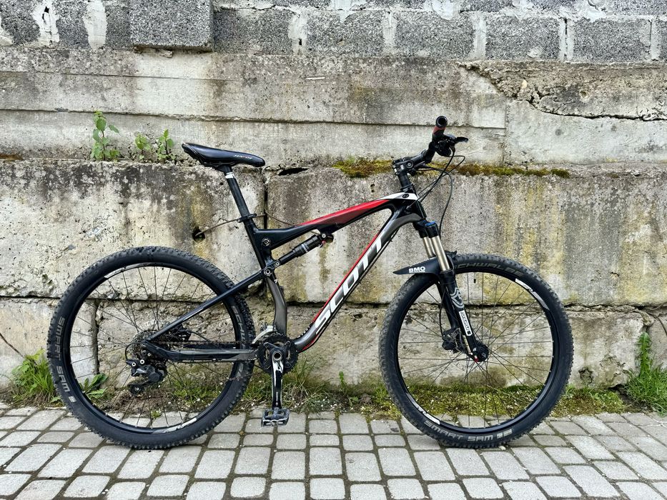 Велосипед двохпідвісний карбоновий Scott Spark 710 27.5" L 800$