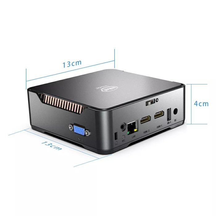 новый мини ПК 16/256 windows 11 pro 4k 60гц intel j4125 4ядра 4потока