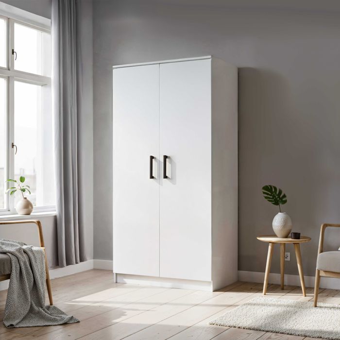 TANIA Szafa 90 cm biała/kaszmir/czarny/artisan/szary SZYBKA WYSYŁKA