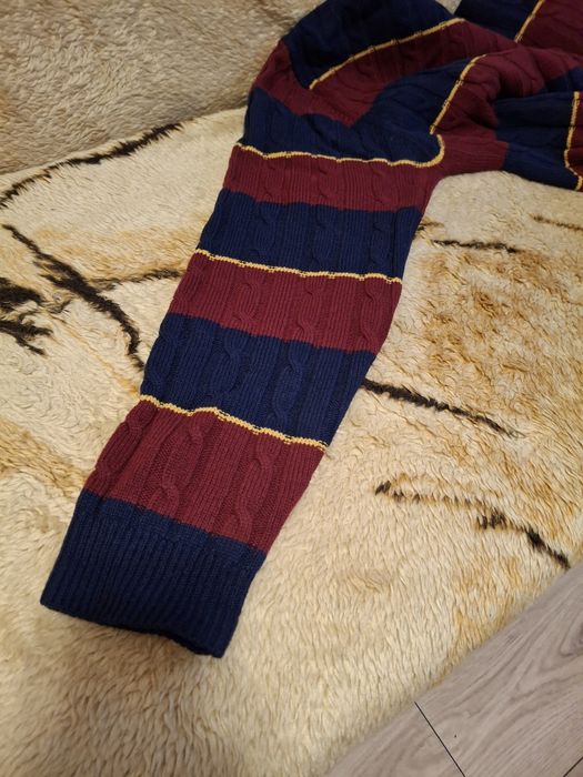 GANT WOOL ciepły SWETER XL/XXL 80% wełna