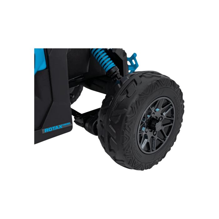 CAN-AM MAVERICK 4x4 24v Azul c/ RODAS DE BORRACHA & ASSENTO EM PELE
