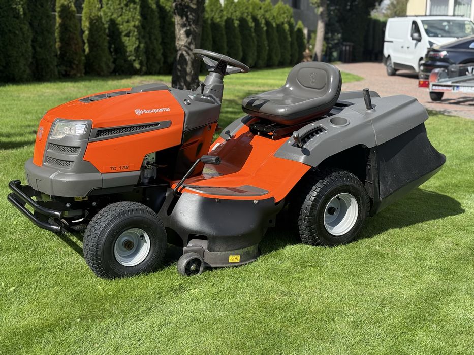Husqvarna TC 138 kosz stan idealny automat
