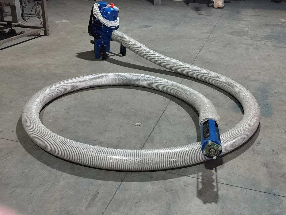 Шнеки в трубі, гнучкі, конвейори, погрузчики, навантажувачі, низька ці