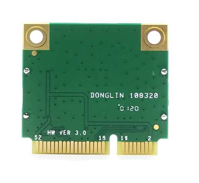 Wi-Fi 5 модуль DualBand+BT 5.1 Realtek RTL8822CE 5ГГц mini PCI-E