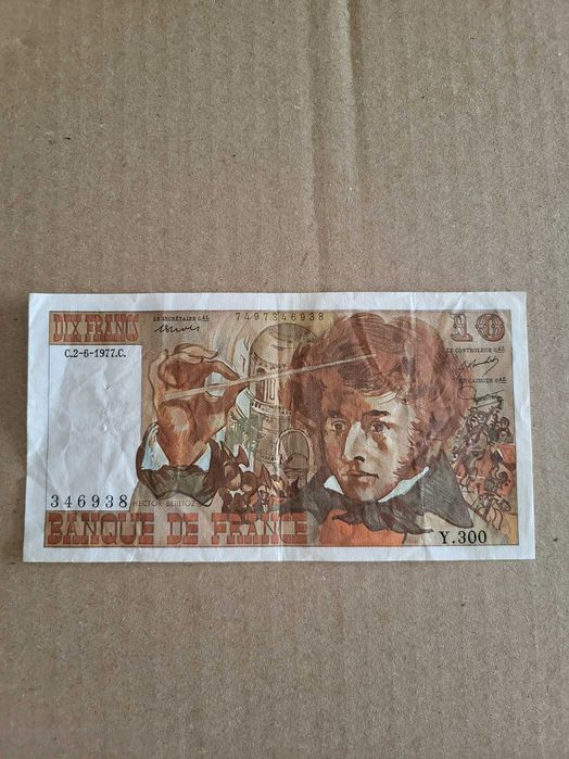 Nota 10 Francs - Hector Berlioz