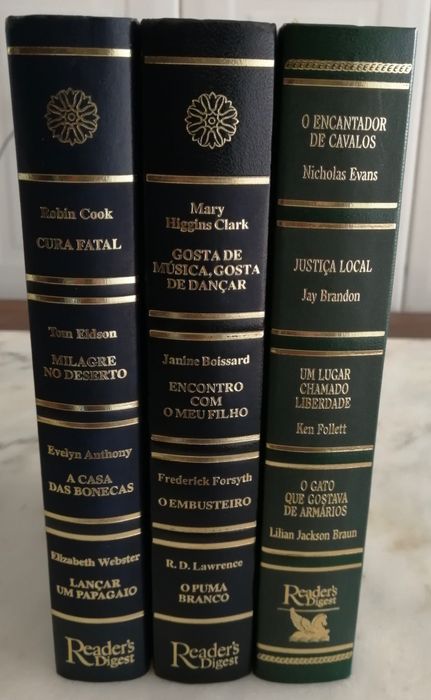 vários conjuntos de livros , valor pode variar