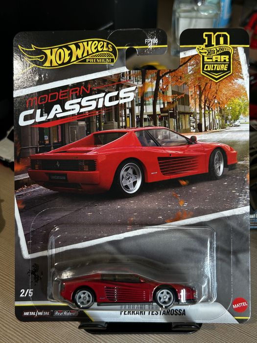 Hot Wheels FERRARI TESTAROSSA Modern Classics 2/5