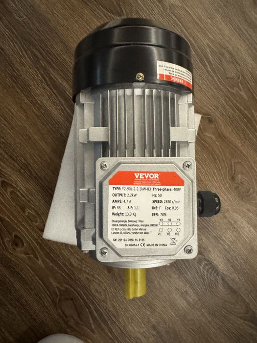 Motor elétrico VEVOR 2,2 kW