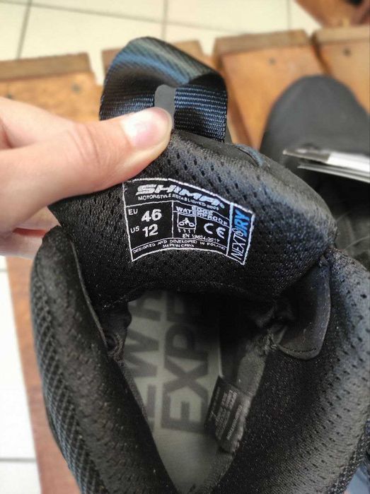 Мотоботи (моточеревики) SHIMA EDGE WP MEN BLACK