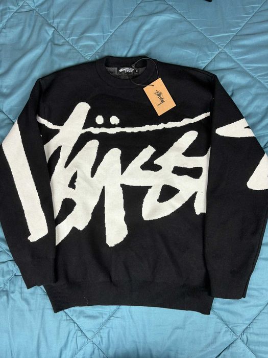 Stussy crewneck preto