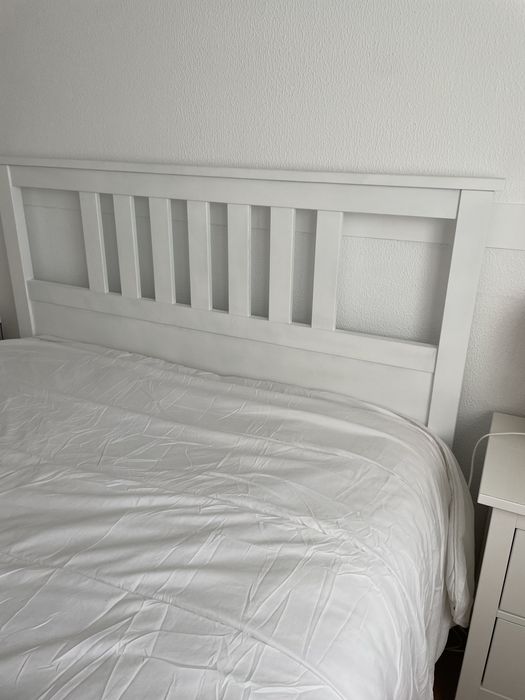 Cama hemnes ikea 140x200 com colchao