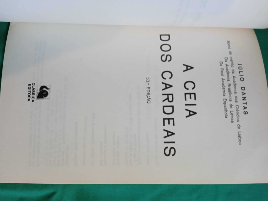 A Ceia dos Cardeais - Júlio Dantas