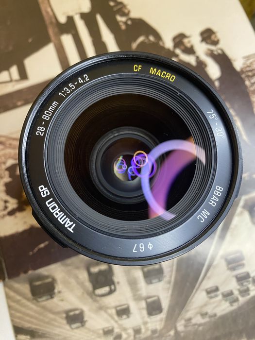Об’єктив Tamron SP 28–80mm f/3.5–4.2 CF Macro (Olympus OM)