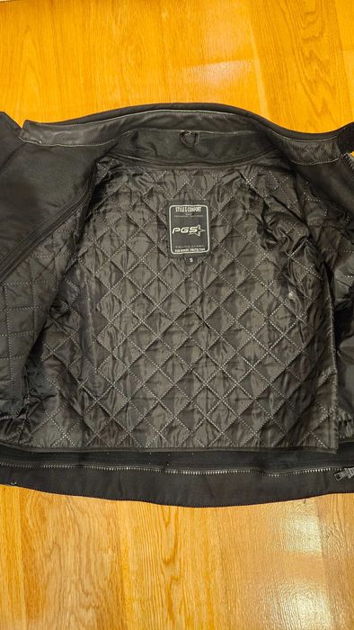 Casaco Motard verão e inverno PGS em couro tamanho S