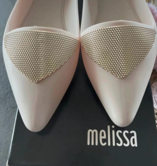 Baleriny nowe melissa pachnące beżowe 37