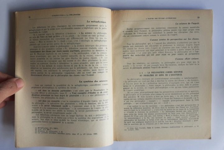 Livro Nouveau Précis De Philosophie Tome I Psychologie - Paul Foulquié