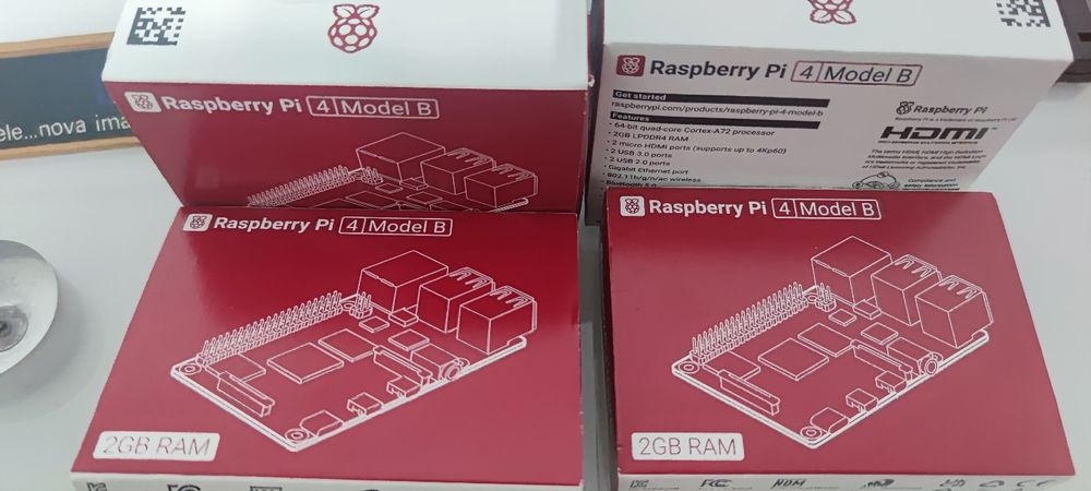 RaspBerry PI 4B novos