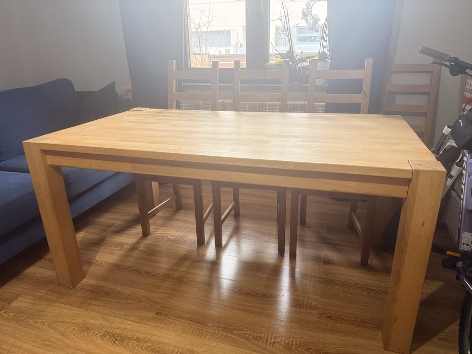Stół dębowy rozkladany