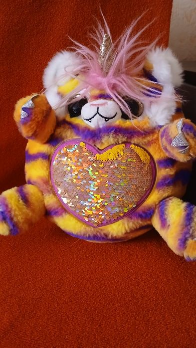 Кот единорог 24 см