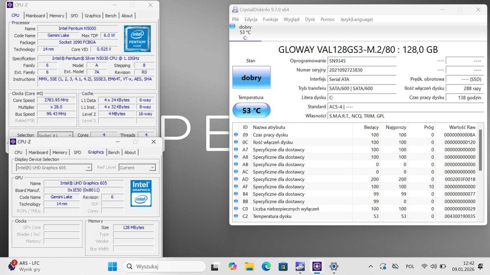 PEAQ Classic C140V 14" FHD IPS /intel-N5030/ 4GB RAM/ SSD 128GB/UHD605