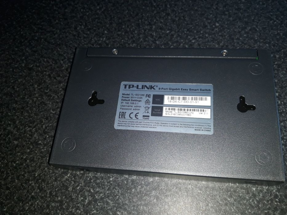 Switch TP-Link novo64737744626305121