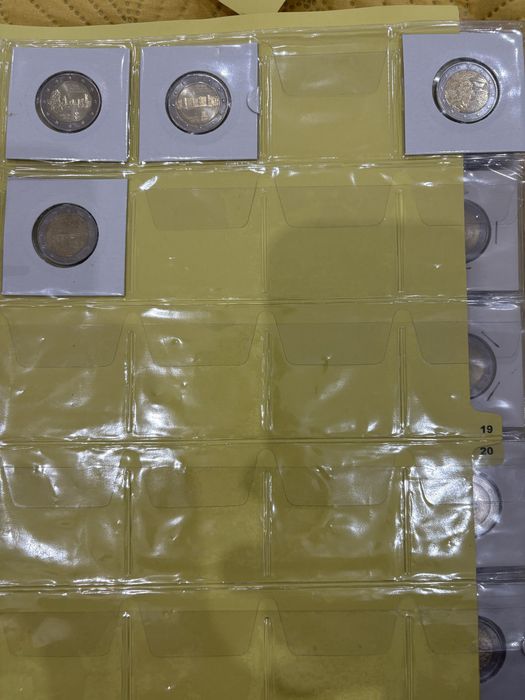 Coleção Moedas 2€ Comemorativas UNC